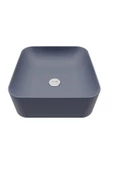 Creavit Ultra Kare Çanak Lavabo Basalt Mat 40cm - 1