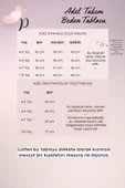 Kız Çocuk Adel Uzun Kollu Fırfırlı Body Bluz Ispanyol Tayt Pantolon Tarçın Eşofman Takımı - 4