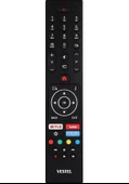 Vestel 65Ud9000 Uyumlu 4K Led Televizyon Kumandası - 1