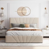 ÇINAR Çift Kişilik Sandıklı Baza Başlık Seti RENK SEÇENEKLİ (YATAK DAHİL DEĞİLDİR) 150x200 - 1
