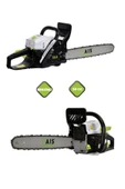 Hais 45 Cm Benzinli Zincirli Ağaç Kesme Makinesi Yd-kw05-52 - 1