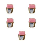 Dolphin Muffin Kare Kağıt Pembe Altın Cupcake Kek Kalıbı Kapsülü Kabı - 25 Adetlik 5 Paket - 1