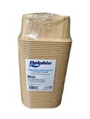 Dolphin Muffin Kare Kağıt Kraft Sarı Kek Kalıbı Kapsülü Kabı - 50 Adetlik 1 Paket thumbnail 1