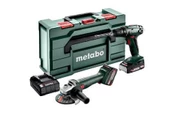 Metabo Comboset 2.6.6 18V,220-240V BS 18+W18 7-125 - 1