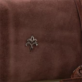 Jacquline Kahverengi Dandelion Nubuk Deri Kadın Casual El Çantası thumbnail 4