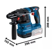 Bosch Professional GBH 185-LI Kit Tek Akülü 4  Ah Kırıcı ve Delici - 0611924022 - 3