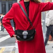 Jacquline Siyah Ourea Kadın Hakiki Nubuk Omuz Çantası thumbnail 5