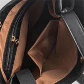 Jacquline Taba Kolios Kadın Hakiki Nubuk Deri Omuz Çantası thumbnail 4