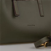 Jacquline Yeşil Faethon Kadın Casual El Çantası thumbnail 2