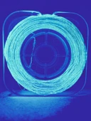 Eagenset Hazır Çapari Kombini Boru Sim Ultraviyole Uv Neon Fıstık Yeşili - Kırmızı Makarada thumbnail 10