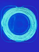 Eagenset Hazır Çapari Kombini Boru Sim Ultraviyole Uv Neon Fıstık Yeşili - Kırmızı Makarada thumbnail 8