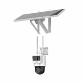 HIKVISION DS-2DE2C400IWG-K/4G/C05S10, 4Mpix,   2.8mm, 30Mt Gece Görüsü, Dahili Mikrofon, PIR+RADAR,  4G, Solar  PT IP Kamera - 1