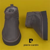 Pierre Cardin Füme Ultra Mini Kadın Süet Bot PC-52709 - 6