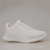 Trend Adımlar Beyaz Erkek Tekstil Dokuma Spor Ayakkabı thumbnail 2