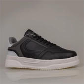 Trend Adımlar Siyah Kalın Taban Erkek Sneaker thumbnail 3