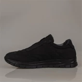 Slayka Siyah Gabo Hakiki Nubuk Deri Mevsimlik Erkek Ayakkabı thumbnail 3