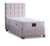 Yatakcım Lucas Perfect Baza + Başlık + Yatak Set (3 lü set) Krem - 2