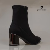Pierre Cardin Siyah Kadın Streç Klasik Bot - 5