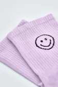 Lila Smile Bamboo Soket Çorap - 2