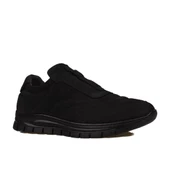 Slayka Siyah Gabo Hakiki Nubuk Deri Mevsimlik Erkek Ayakkabı thumbnail 1