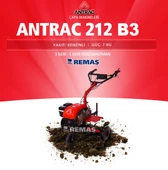 Antrac 212 B3 Tekerlekli 7 HP 3 ileri + 1 geri Şanzımanlı Benzinli Çapa Makinesi - 3