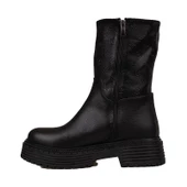Pierre Cardin Siyah Kadın Logolu Casual Bot - 3