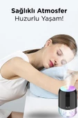 Torima H6 Pembe 200ml Ultrasonik Renkli Hava Nemlendirici Buhar Makinesi Ve Aroma Difüzörü - 4