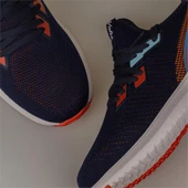 Trend Adımlar Lacivert Havan Taban Esnek Erkek Sneaker thumbnail 6