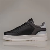 Trend Adımlar Siyah Kalın Taban Erkek Sneaker thumbnail 4