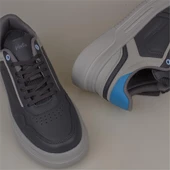 Trend Adımlar Füme Kalın Taban Erkek Sneaker thumbnail 6