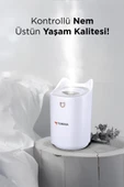 Torima H7 Beyaz 3000ml Ultrasonik Renkli Hava Nemlendirici Buhar Makinesi Ve Aroma Difüzörü - 2
