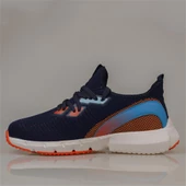 Trend Adımlar Lacivert Havan Taban Esnek Erkek Sneaker thumbnail 3