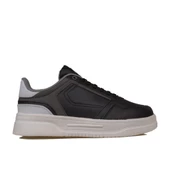 Trend Adımlar Siyah Kalın Taban Erkek Sneaker thumbnail 2