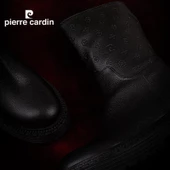 Pierre Cardin Siyah Kadın Logolu Casual Bot - 6