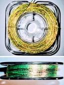 Eagenset Hazır Çapari Kombini Boru Sim Ultraviyole Uv Neon Fıstık Yeşili - Kırmızı Makarada thumbnail 1