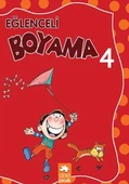 Eğlenceli Boyama 4 - Eğlenceli Boyama Kitabı - 1