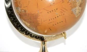 Pirinç Dünya Küre 47 Cm 3389 - 2