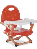 Chicco Booster Seat Pocket Snack Poppy Tur/Red Yükseltici Mama Sandalyesi - 1