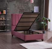 Yatakcım Rosalinda Baza + Başlık + Yatak Set (3 lü set) Pembe - 6