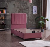 Yatakcım Rosalinda Baza + Başlık + Yatak Set (3 lü set) Pembe - 5