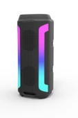 Piranha  7897 Kablosuz Partybox Rgb Işıklı Bluetooth Kule Hoparlör / 5 Farklı Rgb Işık Modu / Usb Disk Girişi - 1