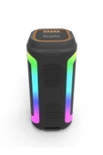 Piranha  7897 Kablosuz Partybox Rgb Işıklı Bluetooth Kule Hoparlör / 5 Farklı Rgb Işık Modu / Usb Disk Girişi - 2