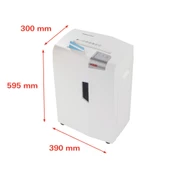 HSM SHREDSTAR X12 PRO Evrak İmha Makinesi / Kağıt Kırpma Makinesi - CD İmha Makinesi -Parçacık kesim 2x15mm - 26lt - 3