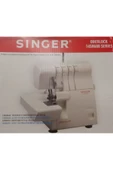 SİNGER  Sınger Beyaz Overlok Makinesi - 1