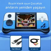 G9 3.0 İnç Yüksek Çözünürlüklü Ekran Oyun Konsolu Rocker Retro Hit Renk PSP Oyun Konsolu - 2