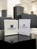 Naviforce Silikon Kordon İç Fonksiyonları Aktif 3 Atm Suya Dayanıklı Erkek Kol Saati E.N8054.LS thumbnail 7