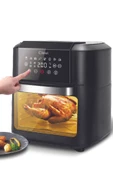 Kiwi  Air Fryer 12 Lt Çok Fonksiyonlu Yağsız Fritöz Kaf-5553 - 1