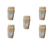 Dolphin Muffin Kare Kağıt Kraft Desenli Sarı Kek Kalıbı Kapsülü Kabı - 50 Adetlik 5 Paket - 1