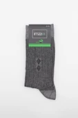 Gri Bambu Desenli Çorap 1060245105 - 1