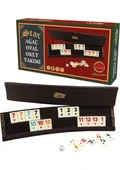 Star Oyun Aletleri Star Ağaç 101 Oval Okey Takımı - 1